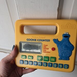 Fisher-Price Sesame Street Cookie Counter Vintage Rare Please Read
